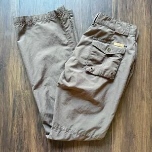 Tommy Jeans Low Rise Cargo Pants Y2K Brown Juniors 1 Bootcut